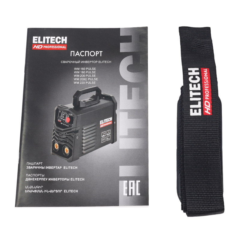Сварочный инвертор Elitech WM 200 PULSE 204466, MMA, TIG в Ярославле