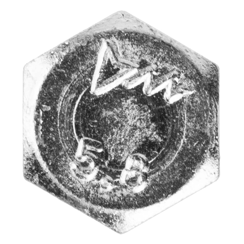 Болт Зубр 303080-10-050, ГОСТ 7798-70, M10 x 50 мм, 5 кг, класс прочности 5.8, оцинкованный в Кинешме