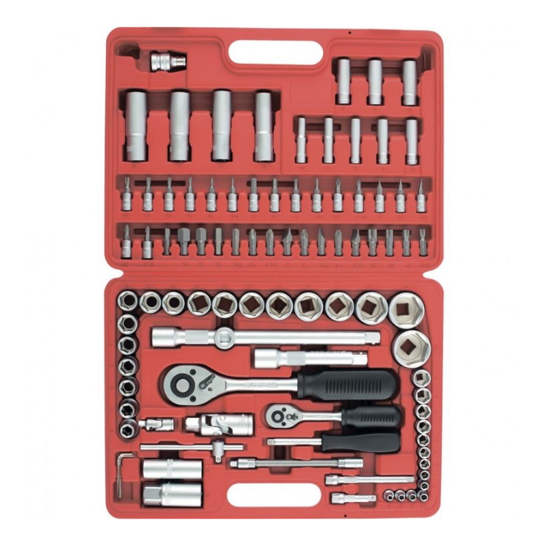 Набор слесарно-монтажный Matrix 13580 (1/4", 1/2", 94 предмета)