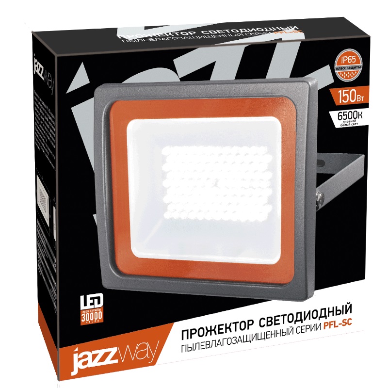 Прожектор светодиодный JazzWay PFL-SC 150W 6500K IP65 5005167