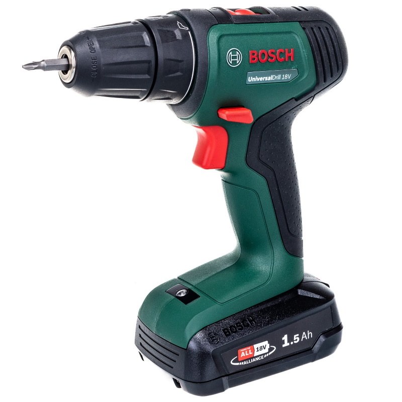 Аккумуляторная дрель-шуруповерт Bosch UniversalDrill 18V 06039D4002