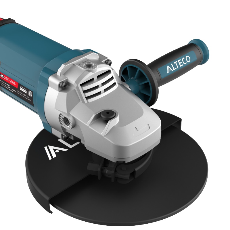 Угловая шлифмашина (болгарка) Alteco AG 2610-230 77296, 230 мм, 2600 Вт, плавный пуск в Вологде