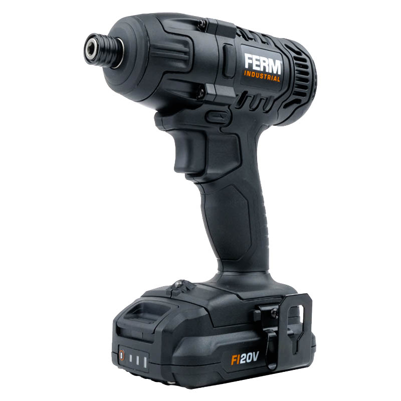 Аккумуляторный ударный гайковерт Ferm Industrial CDM1142P, 20В, 150Нм, 2,0 Ач, 2 акк., Li-ion, кейс. в Костроме