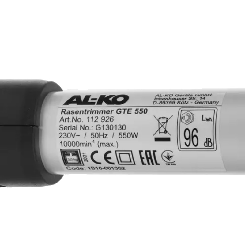 Триммер электрический Al-Ko GTE 550 Premium в Костроме