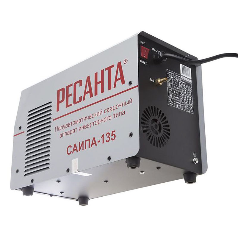 Сварочный полуавтомат Ресанта САИПА-135 инверторный 11кг 15А
