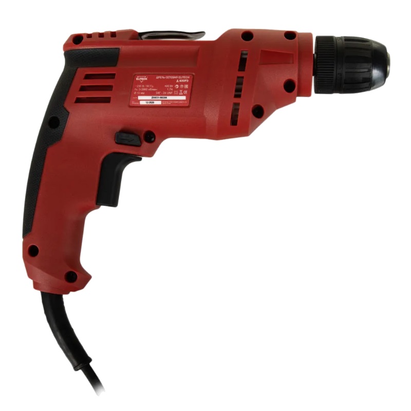 Дрель сетевая Elitech 400РЭ 183679
