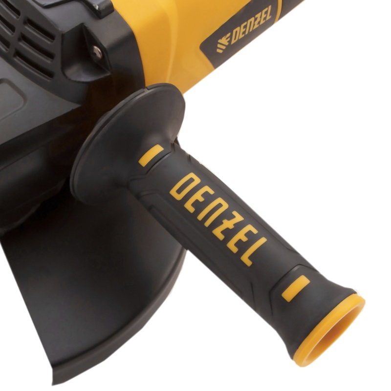 Угловая шлифмашина (болгарка) Denzel AG230-2600 26917, 230 мм, 2600 Вт, плавный пуск в Муроме