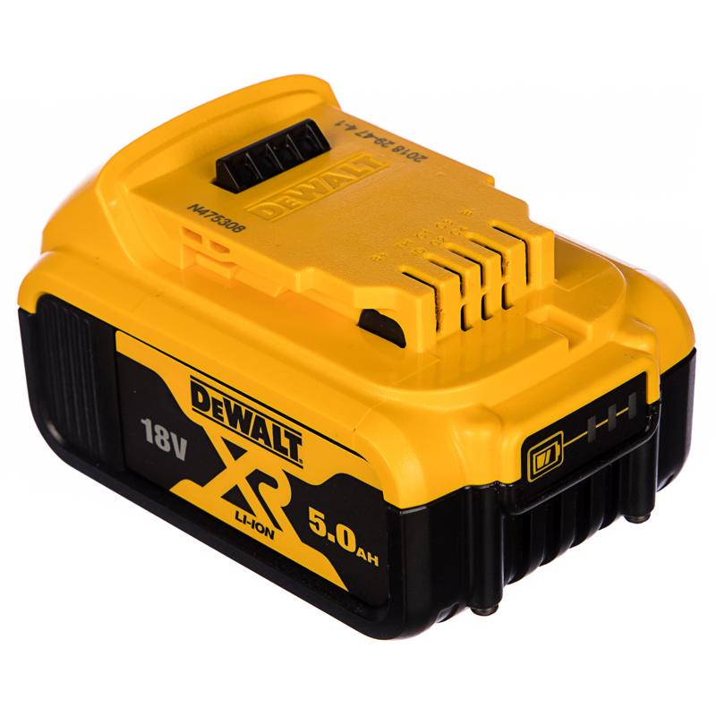 Аккумулятор DeWalt DCB184-XJ XR (Li-Ion, слайдер, 18 В, 5 Ач, вес 600 г, профессиональная эксплуатация) в Иваново