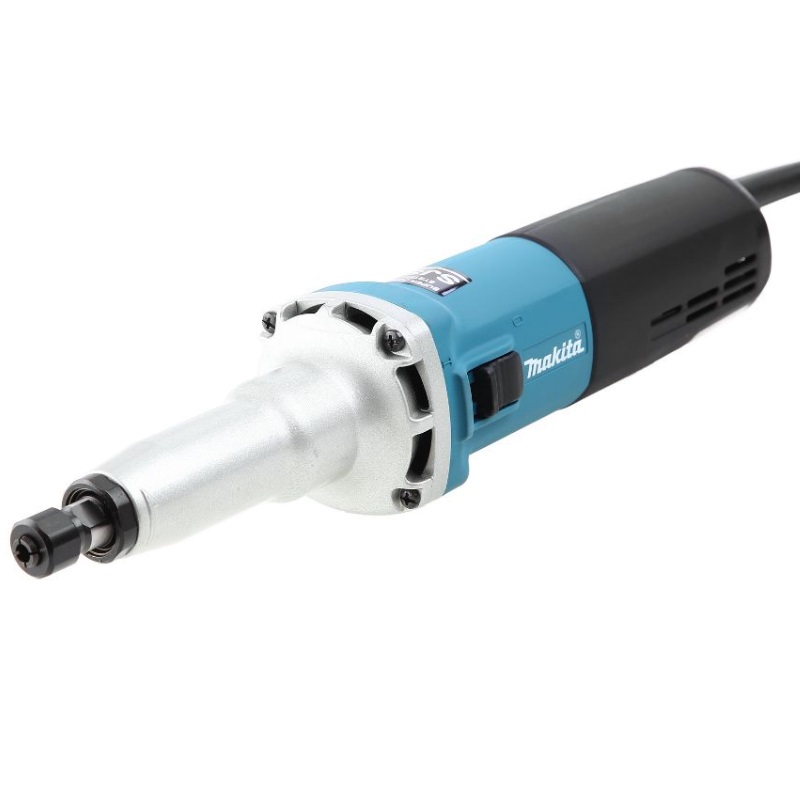 Шлифмашина прямая Makita GD0800C питание 220 В патрон 6 мм по дереву металлу и бетону длина провода 25 м