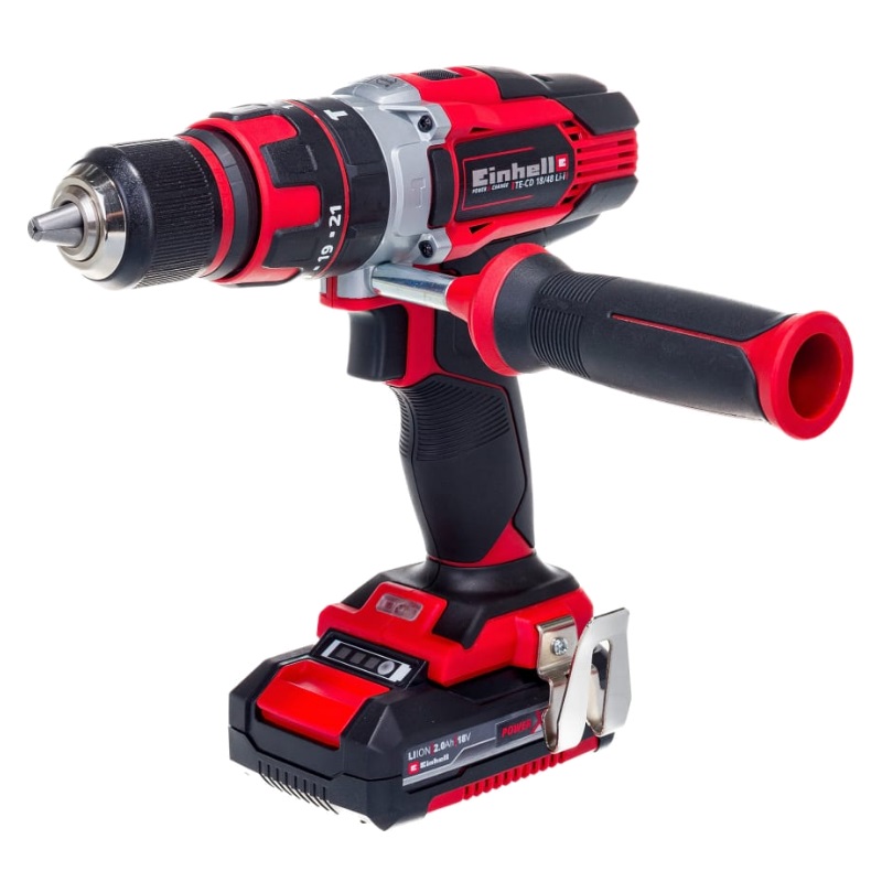 Дрель-шуруповёрт аккумуляторная ударная Einhell PXC TE-CD 18/48 Li-I (2x2,0Ah) 4513935 в Иваново