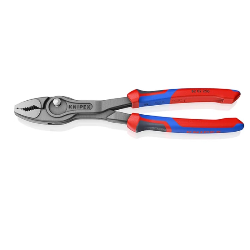 Клещи с фронтальным и боковым захватами Knipex TwinGrip KN-8202250, зев 5-27 мм, длина 250 мм, 3-комп ручки в Угличе