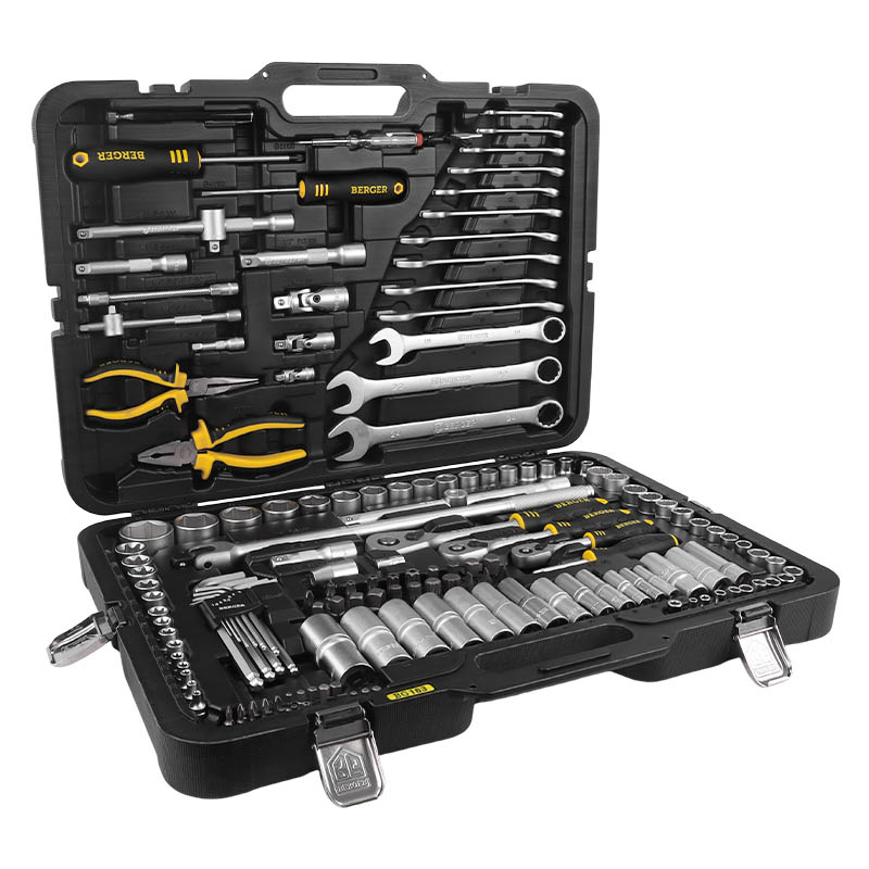 Набор инструментов профессиональный Berger Ганновер BG163-121438 163 предмета 26978₽