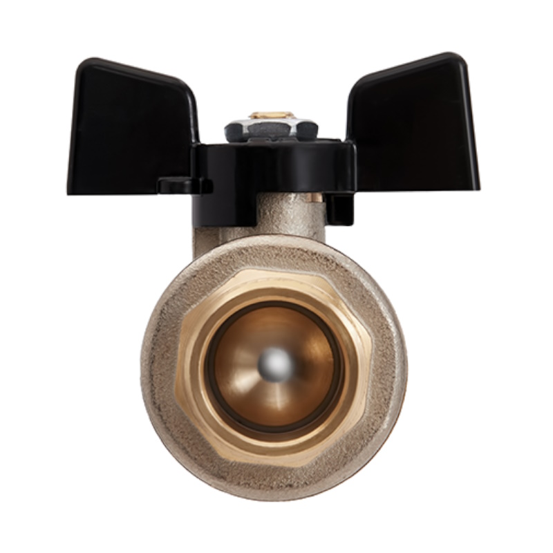 Кран шаровой Hoobs ORION 15144H, НР/ВР, 1'', бабочка в Кинешме