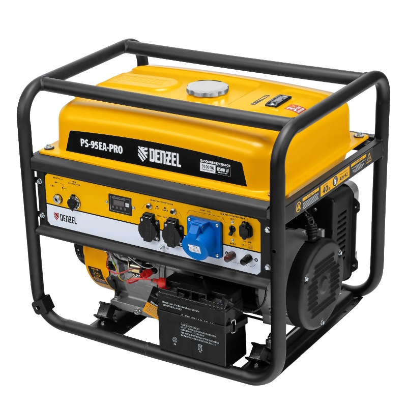 Бензиновый генератор Denzel PS-95EA-PRO, 946935 в Ярославле