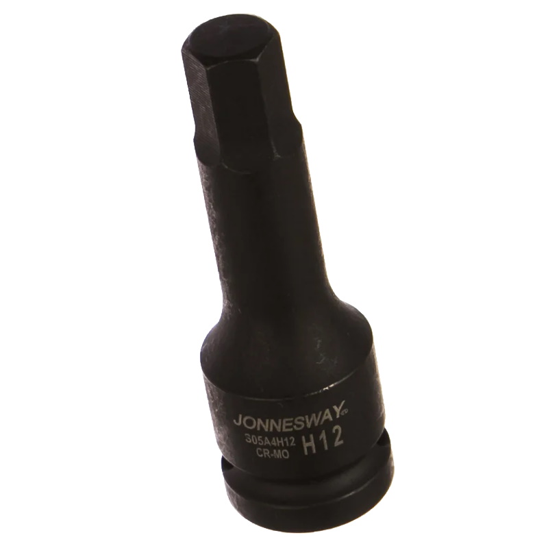Головка ударная Jonnesway S05A4H12, шестигранная 1/2DR" H12, 78 мм в Череповце