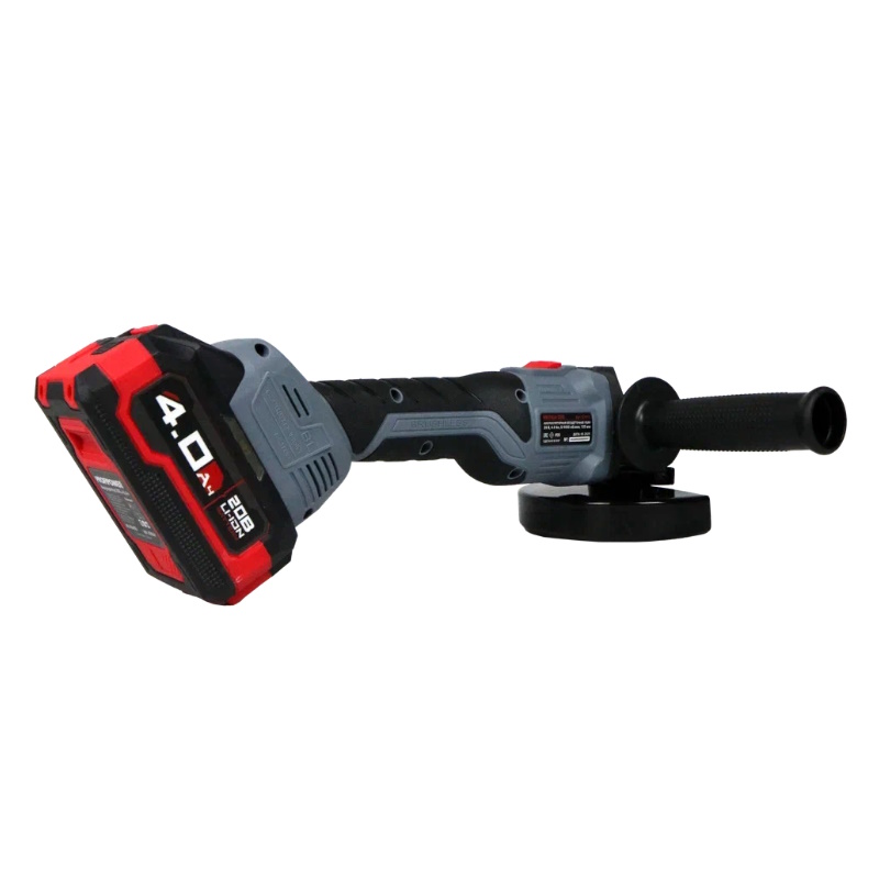 Угловая шлифмашина (болгарка) аккумуляторная ProfiPower MKDGA-20V E0080, 125 мм, 20 В, регулировка оборотов, в кейсе в Коврове