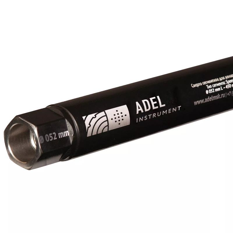 Коронка алмазная Adel Instrument SpeedWay AI-1102150301, 52х450 мм, 5 сегментов, 1"1/4