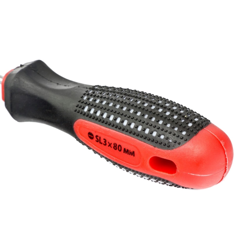 Отвертка Matrix Fusion 11406, SL3 х 80 мм, CrV, трехкомпонентная рукоятка "Anti slip" в Туле