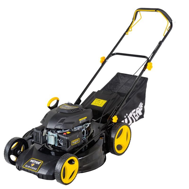 Газонокосилка бензиновая Huter GLM-530SX, 6 л.с., ширина скашивания 53 см, самоходная, 70/3/16 в Ярославле