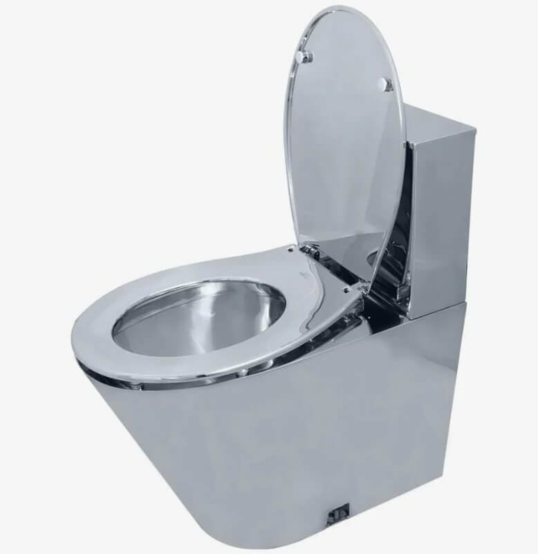 Унитаз из нержавейки