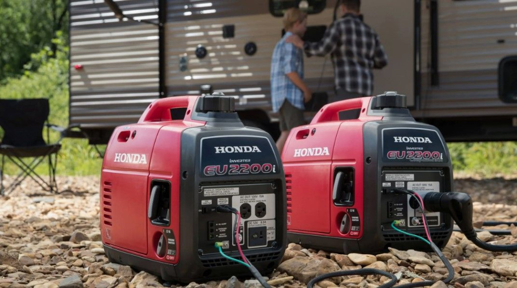 использование инверторного генератора на природе