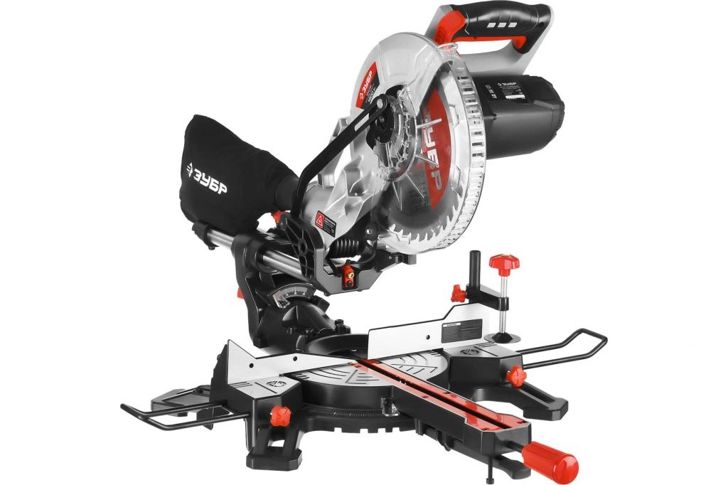 обзор торцовочной пилы с протяжкой ЗУБР ЗПТ-255-1800 ПЛ