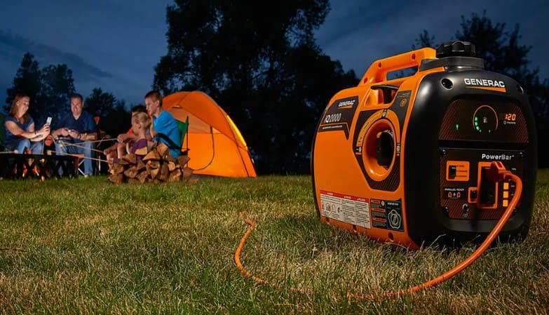 генератор на природе