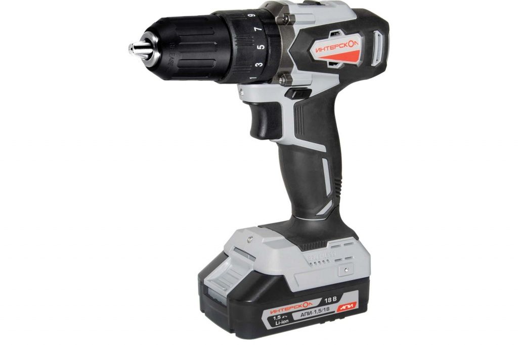 ИНТЕРСКОЛ ДАУ-13/18ВК в топе ударных дрелей