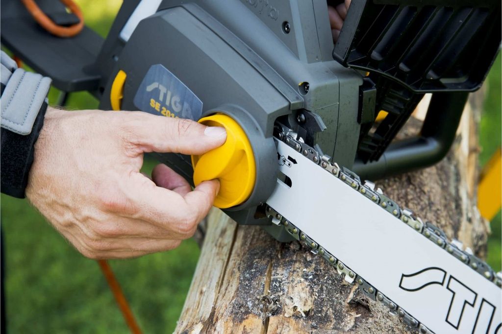 Способ натяжения цепи