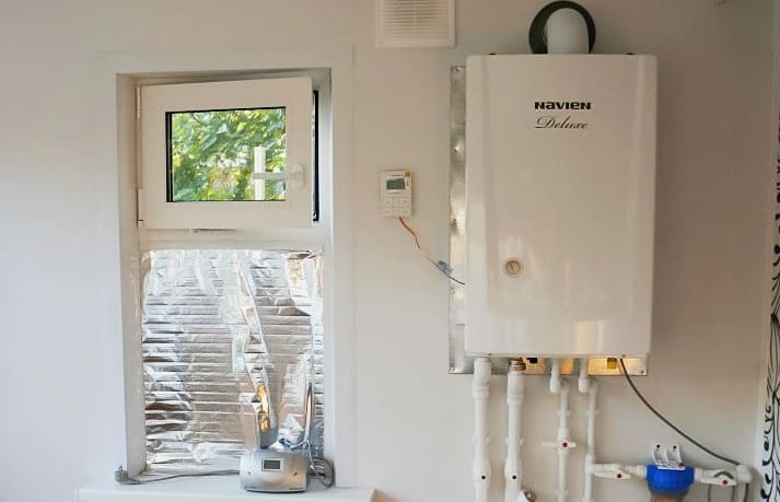 монтаж газового котла