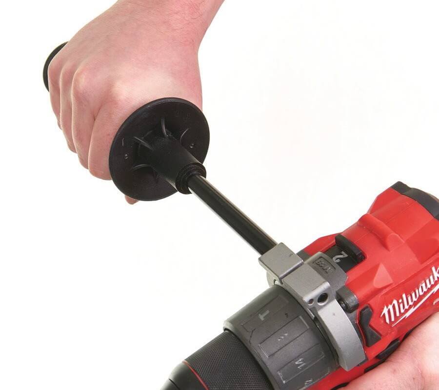 Вторая рукоятка шуруповёрта очень поможет при бурении льда Вторая рукоятка шуруповёрта очень поможет при бурении льда