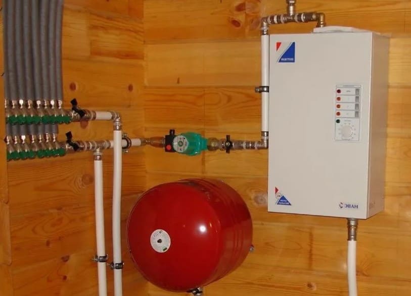 Установка электрокотла