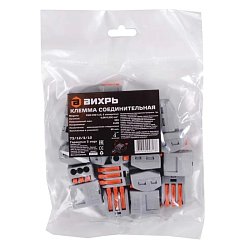 Клемма соединительная Вихрь СМК-222-413 73/12/3/10, 20 шт.