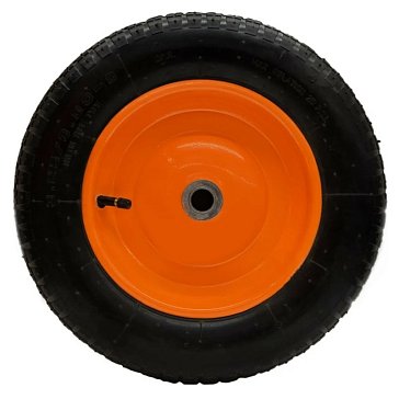 Изображение товара Колесо пневматическое Вихрь КТ-380-16 73/7/4/9 (380 мм, d 16мм, для тачек 90-1, 110-1)