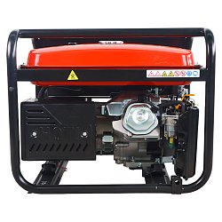 Однофазный электро бензо генератор Fubag BS 7500 (7 кВт, ручной запуск, 3 розетки)