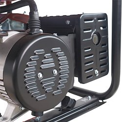 Однофазный электро бензо генератор Fubag BS 7500 (7 кВт, ручной запуск, 3 розетки)