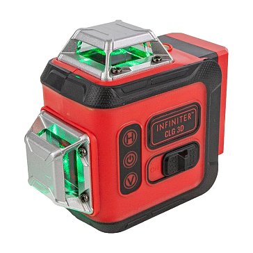 Изображение товара Лазерный нивелир INFINITER CLG 3D new с зеленым лазером для профессиональных работ