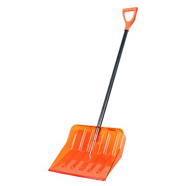 Изображение товара Лопата снеговая Инструм-Агро ПК-1 100187-4 из поликарбоната с фиберглассовым черенком