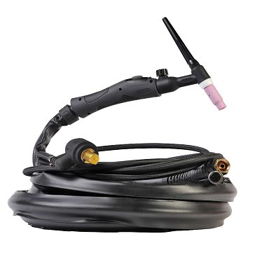 Изображение товара Горелка Patriot 605001830 для аргонодуговой TIG сварки, для аппаратов TIG и MMA, 4м, 170А, DX25  