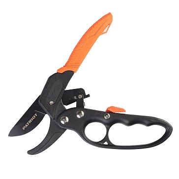 Изображение товара Секатор контактный Patriot PBP 205 R храповый механим 205 мм для веток до 23 мм