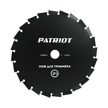 Изображение товара Нож для триммера Patriot TBM-24 809115224 - надежный инструмент для травы
