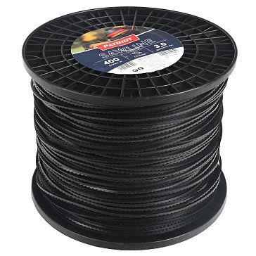 Изображение товара Леска Patriot Sawline 805403333 3 мм 400 м квадратичная для триммера