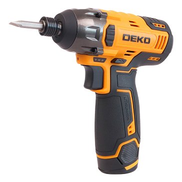 Изображение товара Аккумуляторный гайковерт Deko DKIS12-Li 12 В 1.5 Ач мощный и компактный