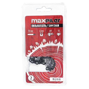 Изображение товара Цепь пильная Maxpiler MX-1,3-50-3/8 (Stihl 180 14") в блистере