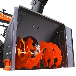 Снегоуборщик самоходный бензиновый Patriot Сибирь 67 E (ширина захвата 71 см, запуск электрический, с подогревом ручек)