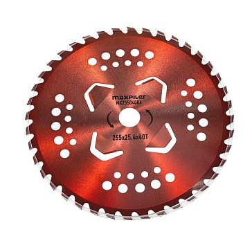 Изображение товара Твердосплавный диск для триммера Maxpiler MX25504004 40 зубьев для травы и кустарников