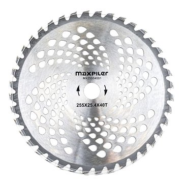 Изображение товара Диск твердосплавный Maxpiler MX25504001, 40 зубовый для триммера