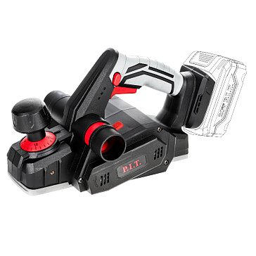 Изображение товара Бесщёточный аккумуляторный рубанок P.I.T. PEP20H-82A SOLO 20В, 82 мм, регулировка