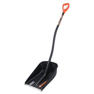 Изображение товара Лопата Finland 2187-Ч снеговая с металлическим прорезиненным черенком