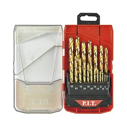 Набор сверл P.I.T. ASET01-019A, 19 предметов